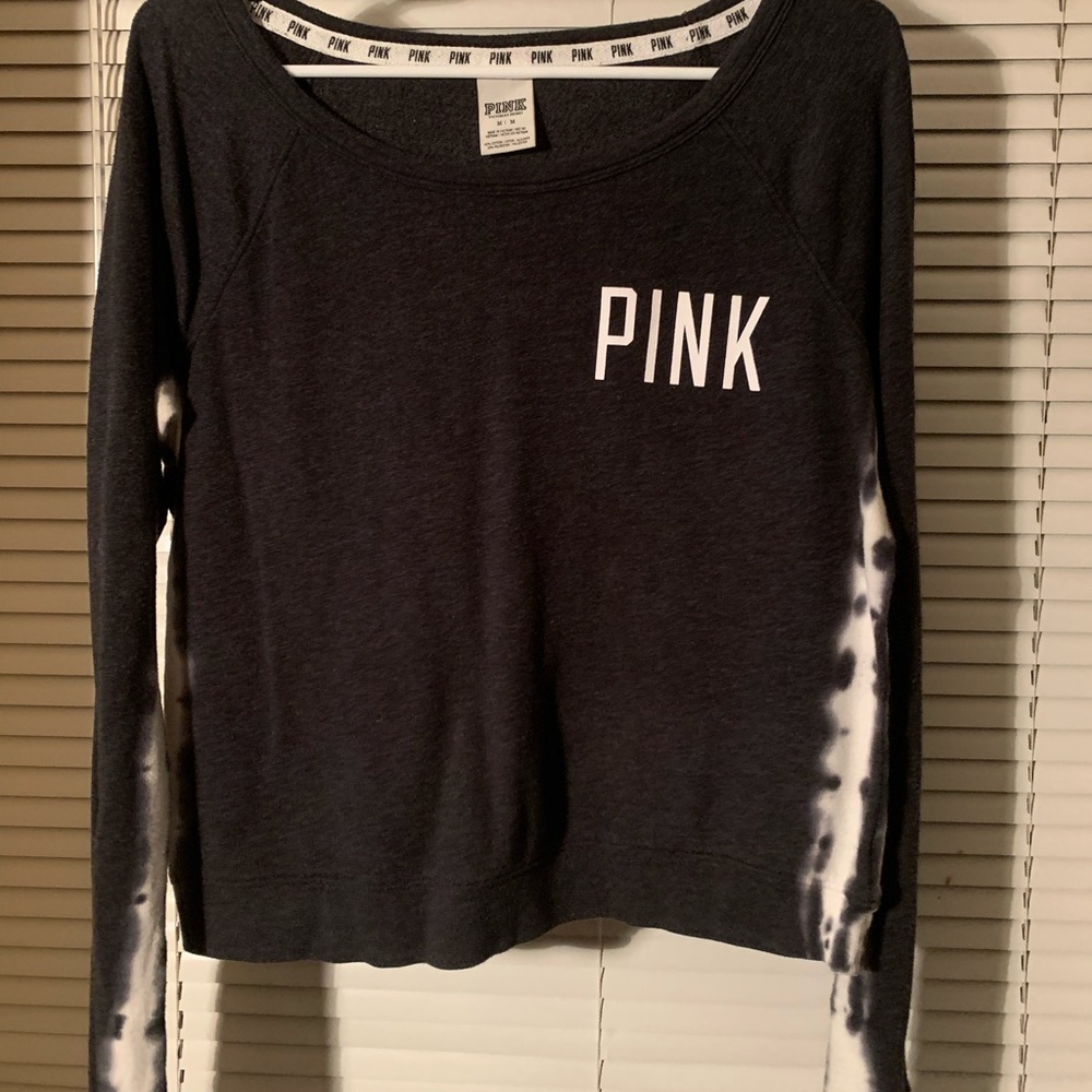 PINK tie dye sweatshirt